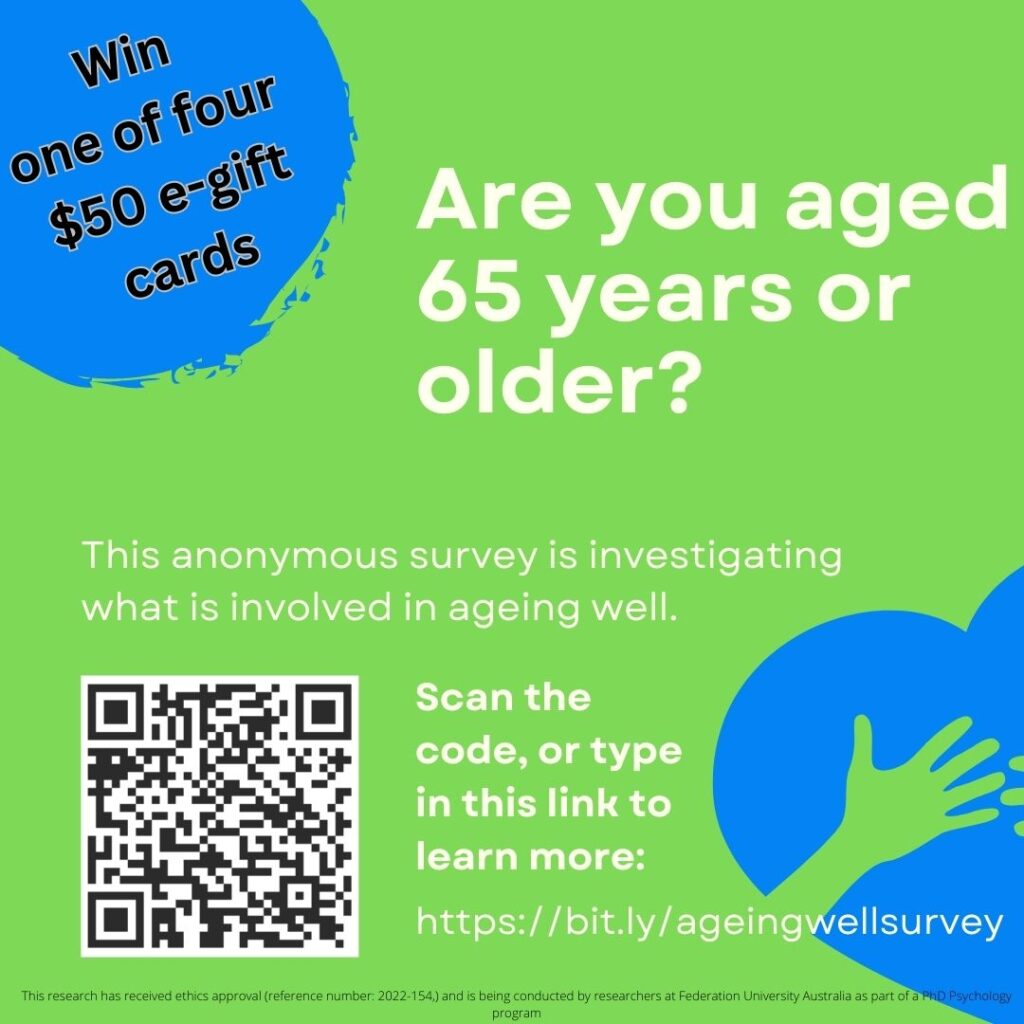 Ageing Well Survey Recruitment »